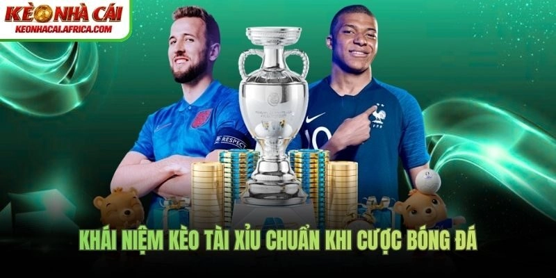 Khái niệm kèo tài xỉu chuẩn khi cược bóng đá